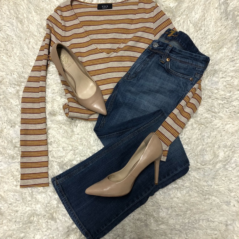 7 for all mankind flare jeans